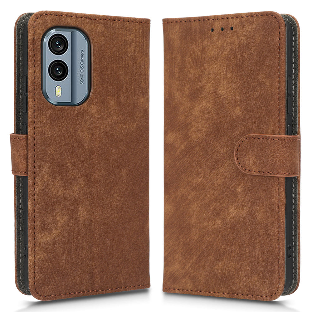 Pro Nokia X30 5G magnetická spona PU kožený kryt telefonu s blokováním RFID Pouzdro na telefon odolné proti poškrábání se stojánkem na peněženku Pro Nokia X30 5G magnetická spona PU kožený kryt telefonu s blokováním RFID Pouzdro na telefon odolné proti poškrábání se stojánkem na peněženku